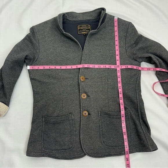 Cotton On Women’s Size Medium Dark Gray Jersey Cotton Blazer - Picture 11 of 13